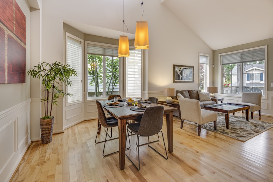 Furnished rental living space
